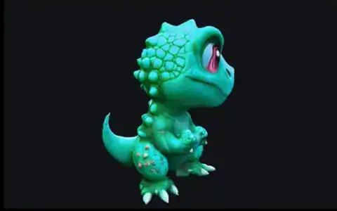 GLB Texture Editor result