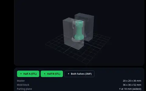 Mold Box Generator result