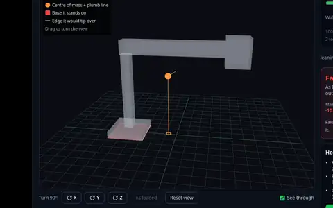 STL Center of Mass result
