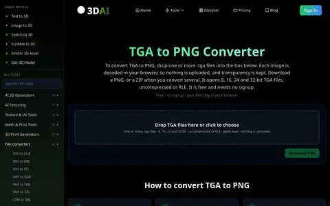 TGA to PNG page