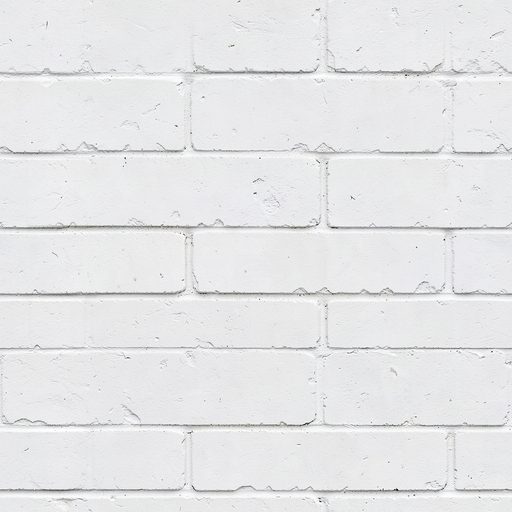 Seamless white painted brick texture