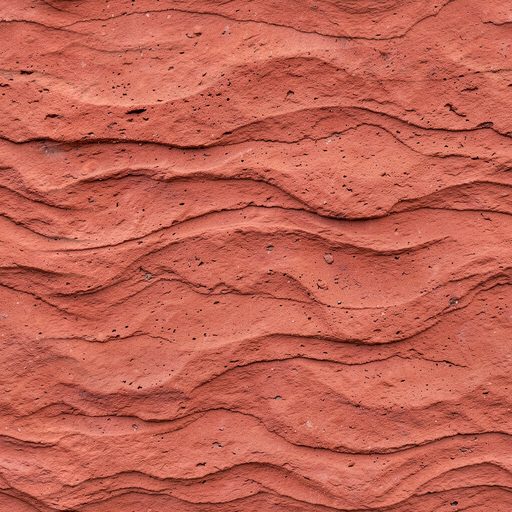 Seamless red sandstone rock texture