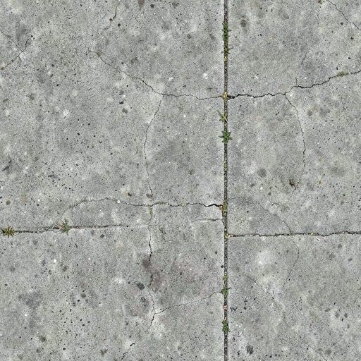 Seamless cracked sidewalk texture