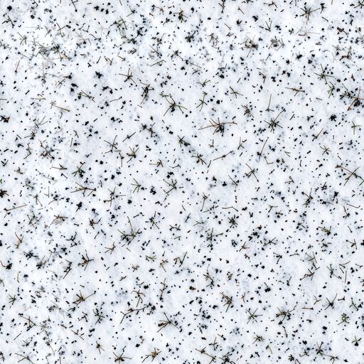 Seamless melting snow on ground texture